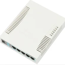 Mikrotik RB260GS CSS106-5G-1S небольшой коммутатор SOHO 5x Gigabit Ethernet, одна клетка SFP с питанием от чипа переключателя Atheros