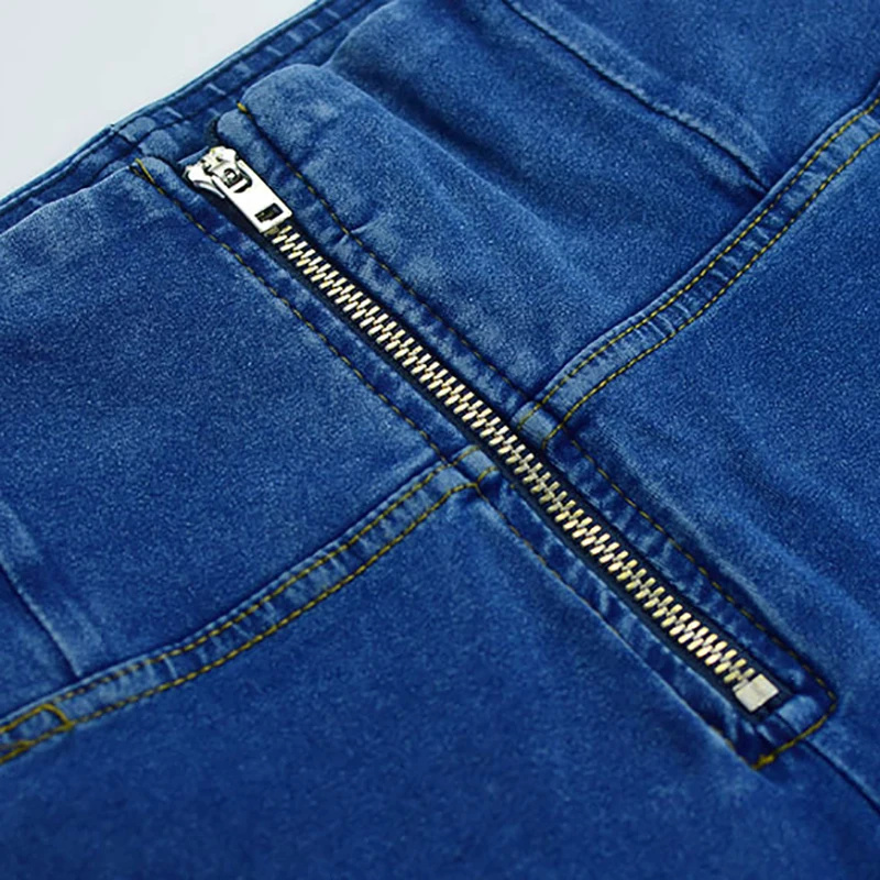 Push Up Denim Pants High Waist Zipper Fly Front Skinny Jeans Pencil Pants Femme Fashion Slim Fit Casual Sexy Elastic Trousers Push Up Denim Pants High Waist Zipper Fly Front Skinny Jeans Pencil Pants Femme Fashion Slim Fit Casual Sexy Elastic Trousers
