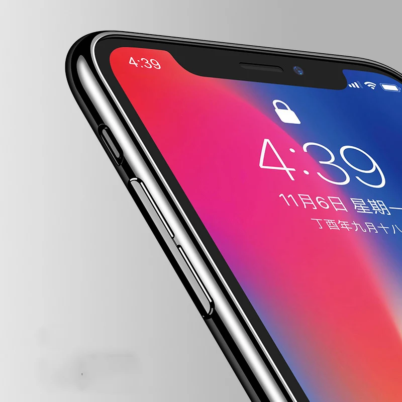 CAFELE чехол для iPhone X Модный чехол с покрытием жесткий прозрачный чехол для Apple IPhone X Чехлы против царапин