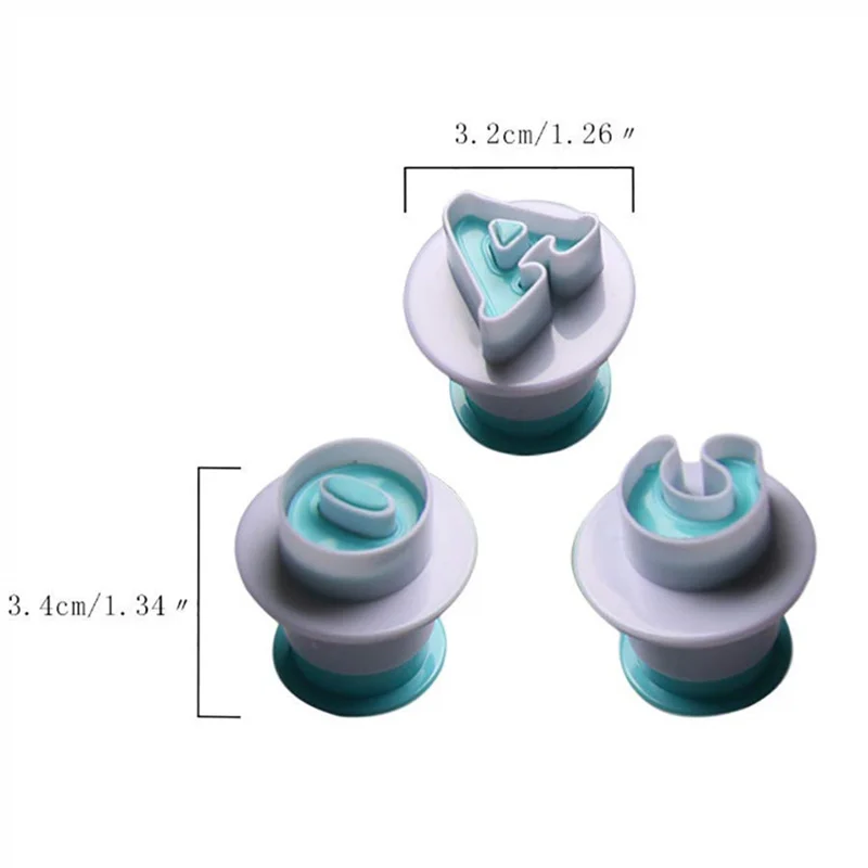 62 шт. Алфавит числа печенья плесень Lowercase заглавная буква печенья эмбоссер резак для печенья, мастики инструмент для украшения торта
