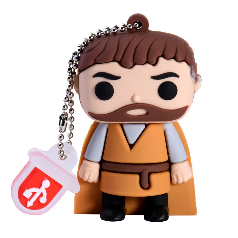 JASTER мультфильм USB 2,0 правая игровая серия флеш-накопитель Yaoh Danielis Tilion Jon Snow pen Drive 4 ГБ 16 ГБ 32 ГБ 64 Гб Флешка U диск - Цвет: Tilion