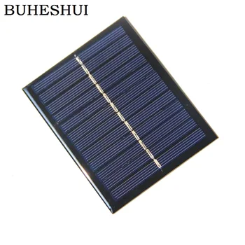 

BUHESHUI Mini 1.5W 6V Solar Cell Polycrystalline Solar Panel Solar Module DIY Solar Charger 112*91*3MM Epoxy Free Shipping