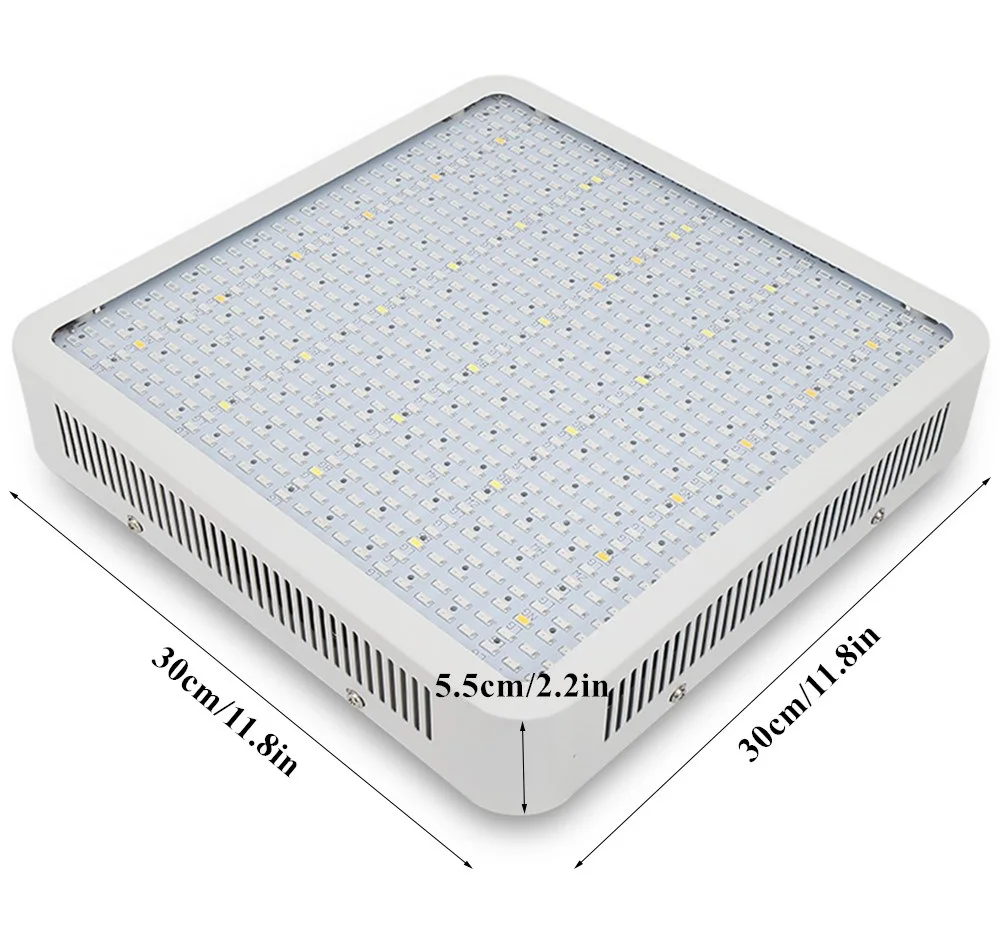 600 W/300 W светодиодный светать полный спектр красный + синий + белый + UV + IR AC85 ~ 265 V SMD5730 светодиодные лампы для растений светодиодный светильник