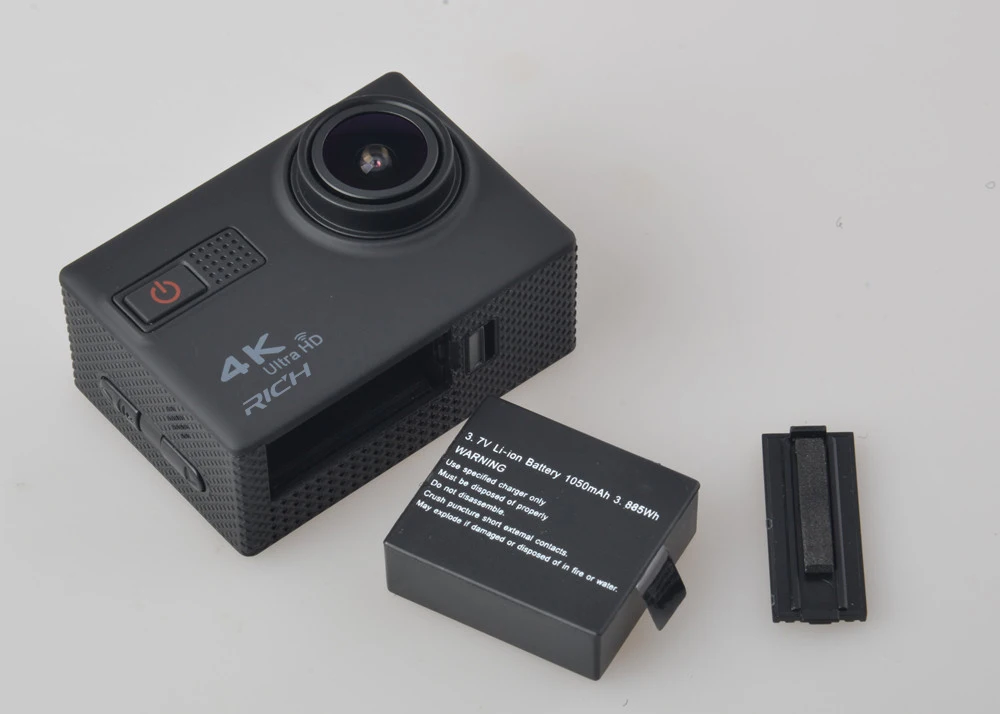 Ультра HD Экшн-камера F68 F68R 4K 24FPS Novatek 96660 для SONY IMX078 объектив дистанционного управления Wifi go Водонепроницаемая 30m pro спортивная камера