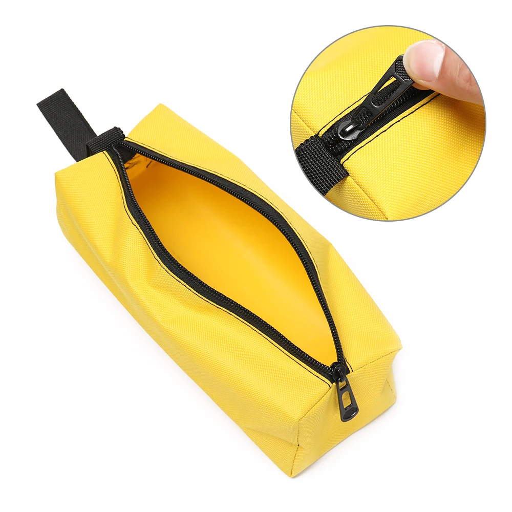 2 X Zipper Bag Oxford Pouch Small Parts Storage Plumber Electrician Hand Tool