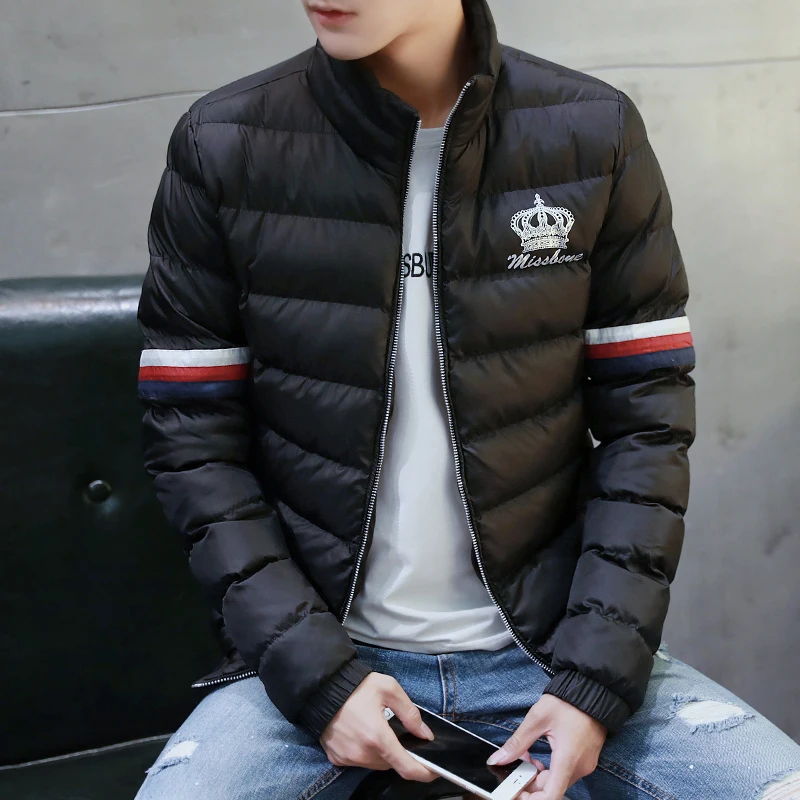 2016 Thickening The New Men's Fashion Brand High-end Jacket Men Warm ...