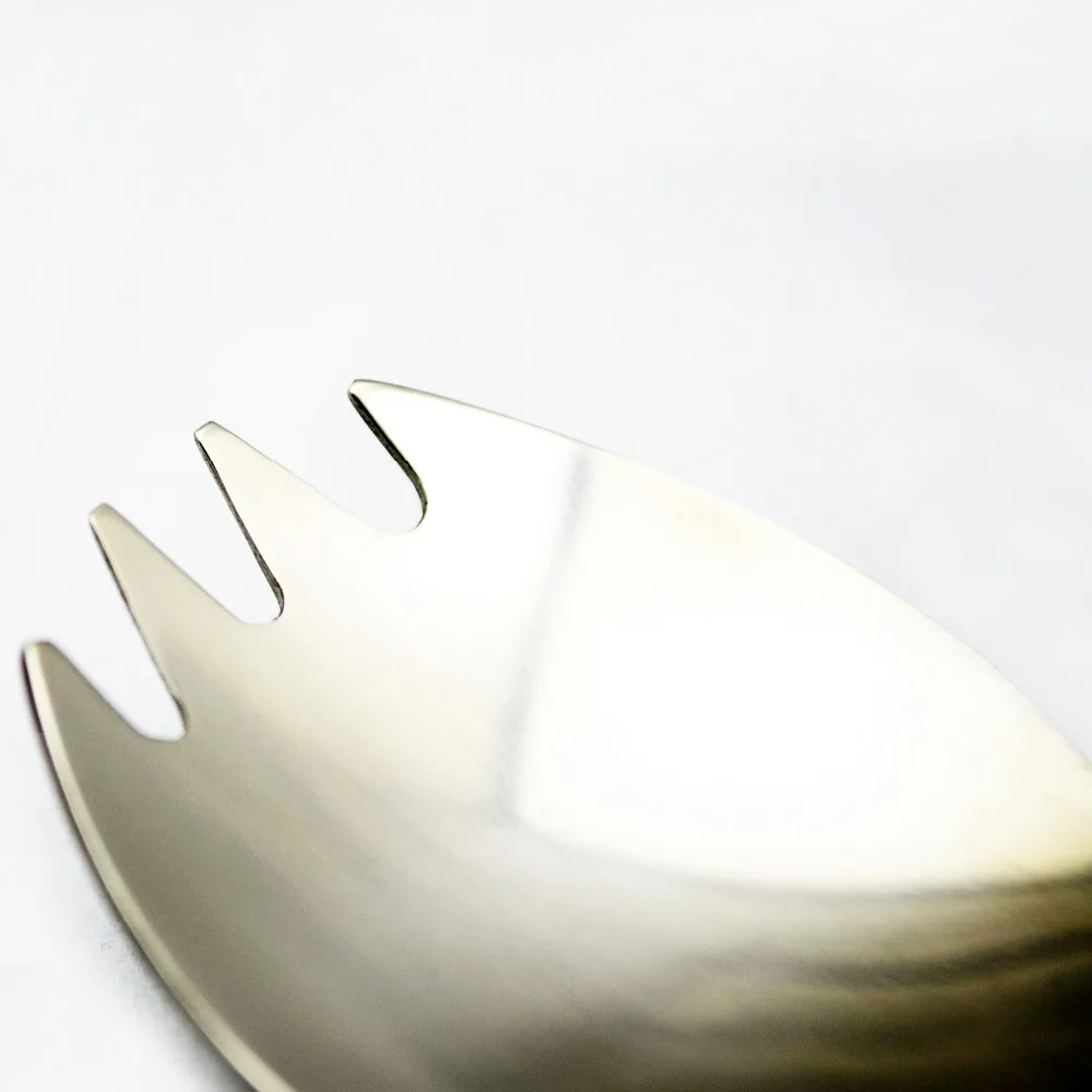 Toaks titanium spork портативные походные столовые приборы походная посуда для пикника походная Удобная вилка ложка SLV-01