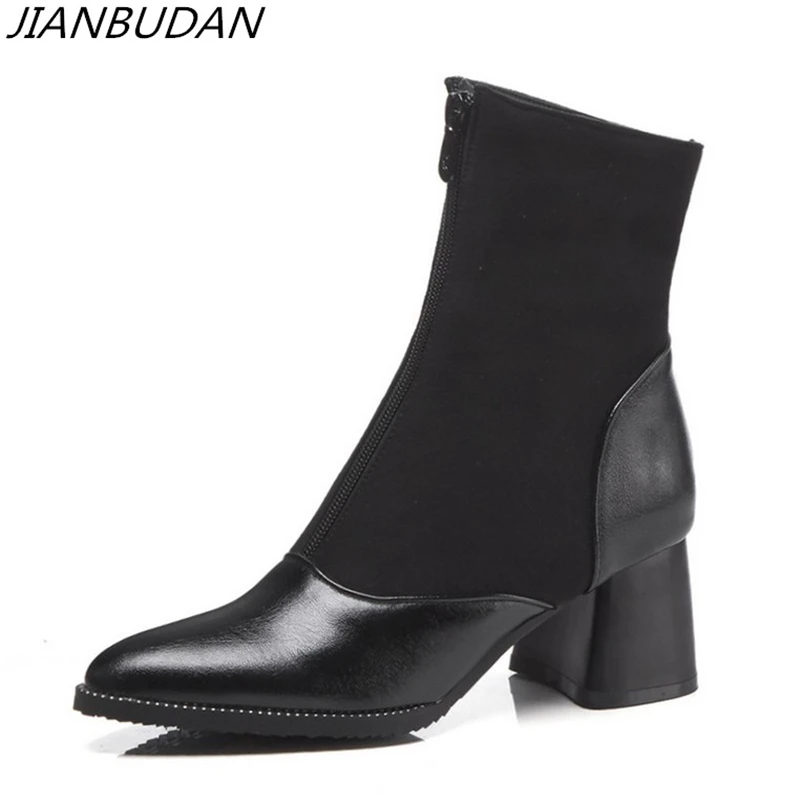 high top biker boots