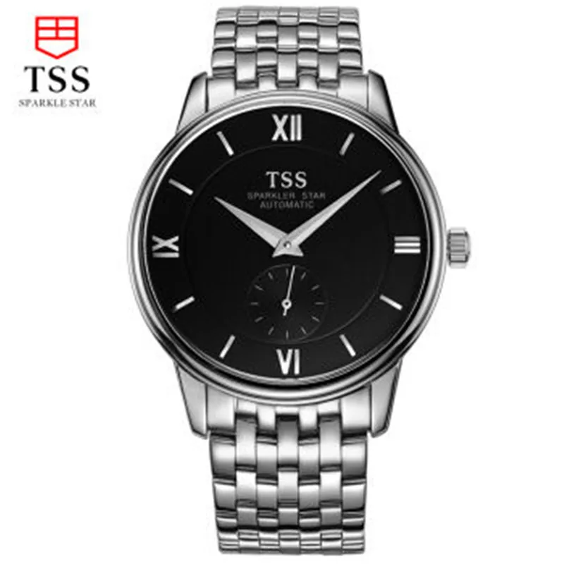 

Mens Watches Top Brand Luxury TSS 2016 Men Watch Sport Tourbillon Automatic Mechanical Leather Wristwatch relogio masculino