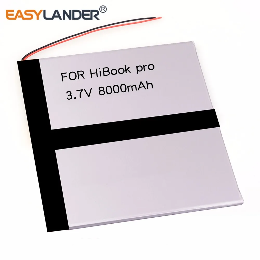 3.7V 8000mAh Rechargeable li Polymer Battery For tablet PC CHUWI HiBook