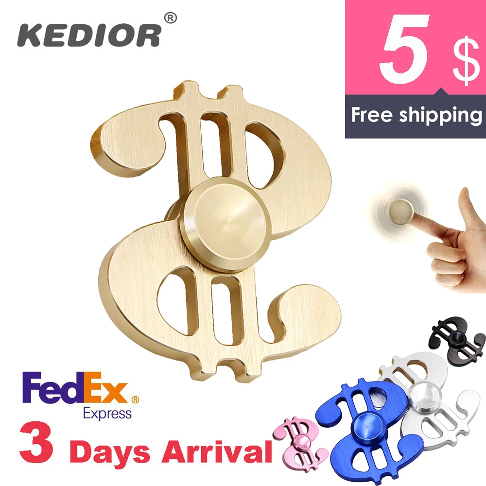 

30pcs- 200pcs/lot Fedex Free EDC Spinner Fidget Toys Hand Spinner Metal Fidget Spinner and ADHD Adults Children Educational Toys