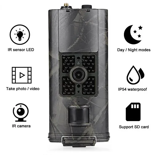 

HC-700G 3G Hunting Trail Camera Wild Camera GPRS Night Vision for Animal Photo Traps Hunting Camera Built-in 2.0" TFT