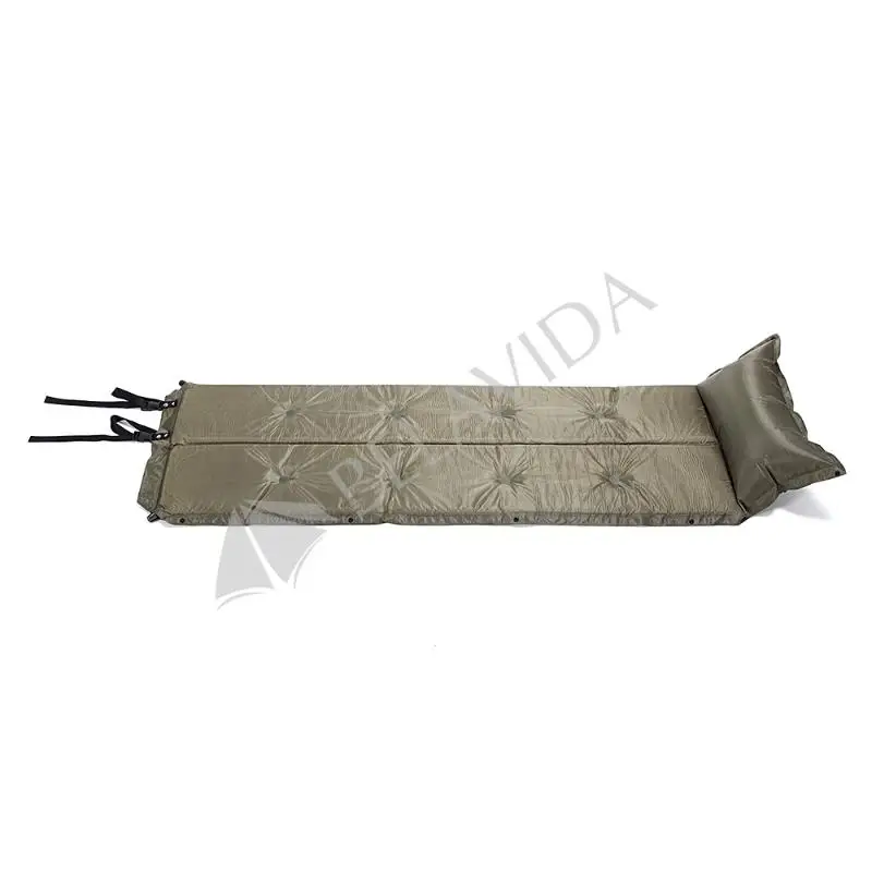 Self Inflating Mattress Foldable Pad Hiking Outing Picnic Napping Moistur-proof   