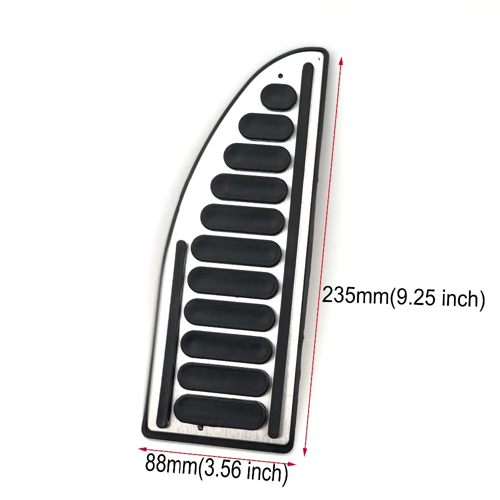Автомобиль газ топлива педаль комплект педали тормоза Расслабление ног крышки педалей для Ford Focus 2 3 4 MK2 MK3 MK4 RS ST Kuga Побег