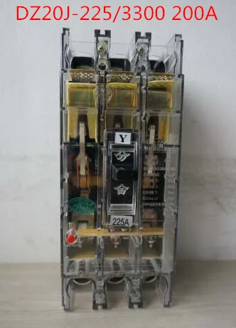 

Molded case circuit breaker /MCCB/ air switch DZ20J-225/3300 200A 3P variety of current optional J type