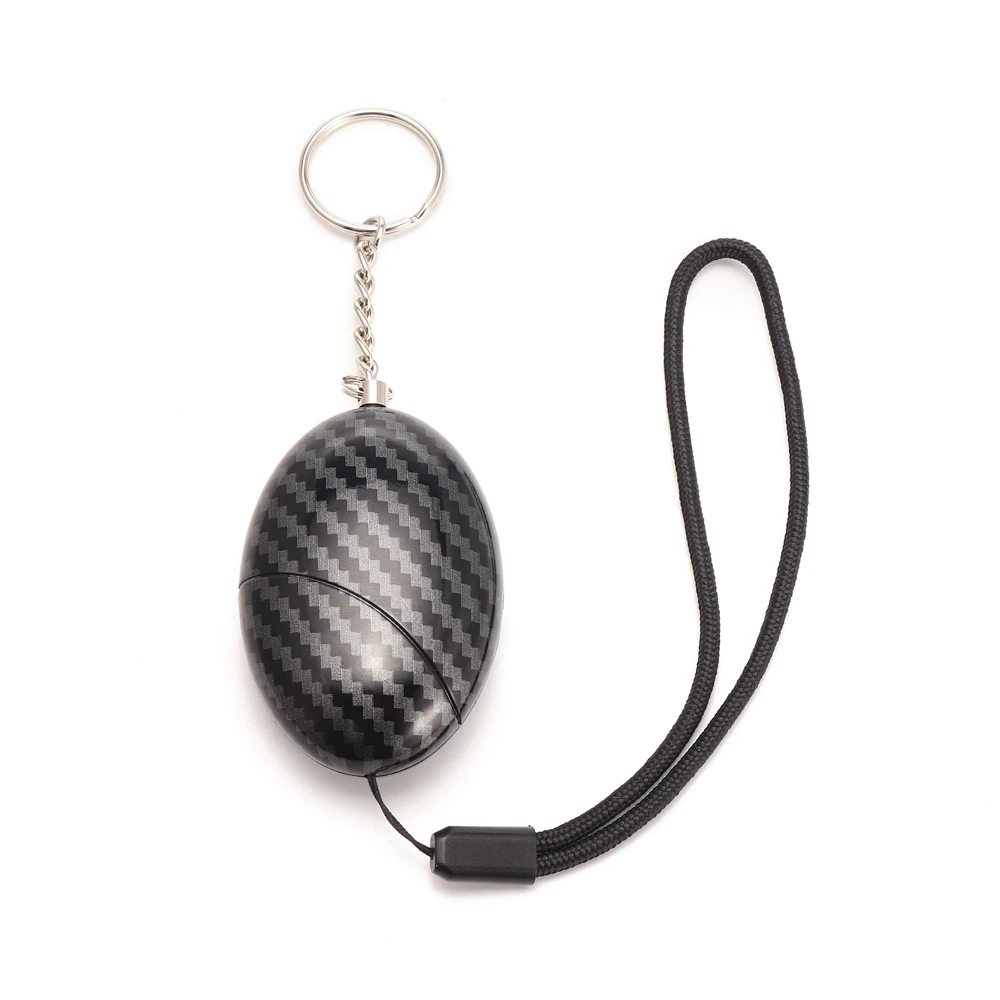 

SH-24 120 dB Anti Theft Personal Egg Shape Alarms Keychain Self Defense SOS Emergency Security Alarm For Self Security