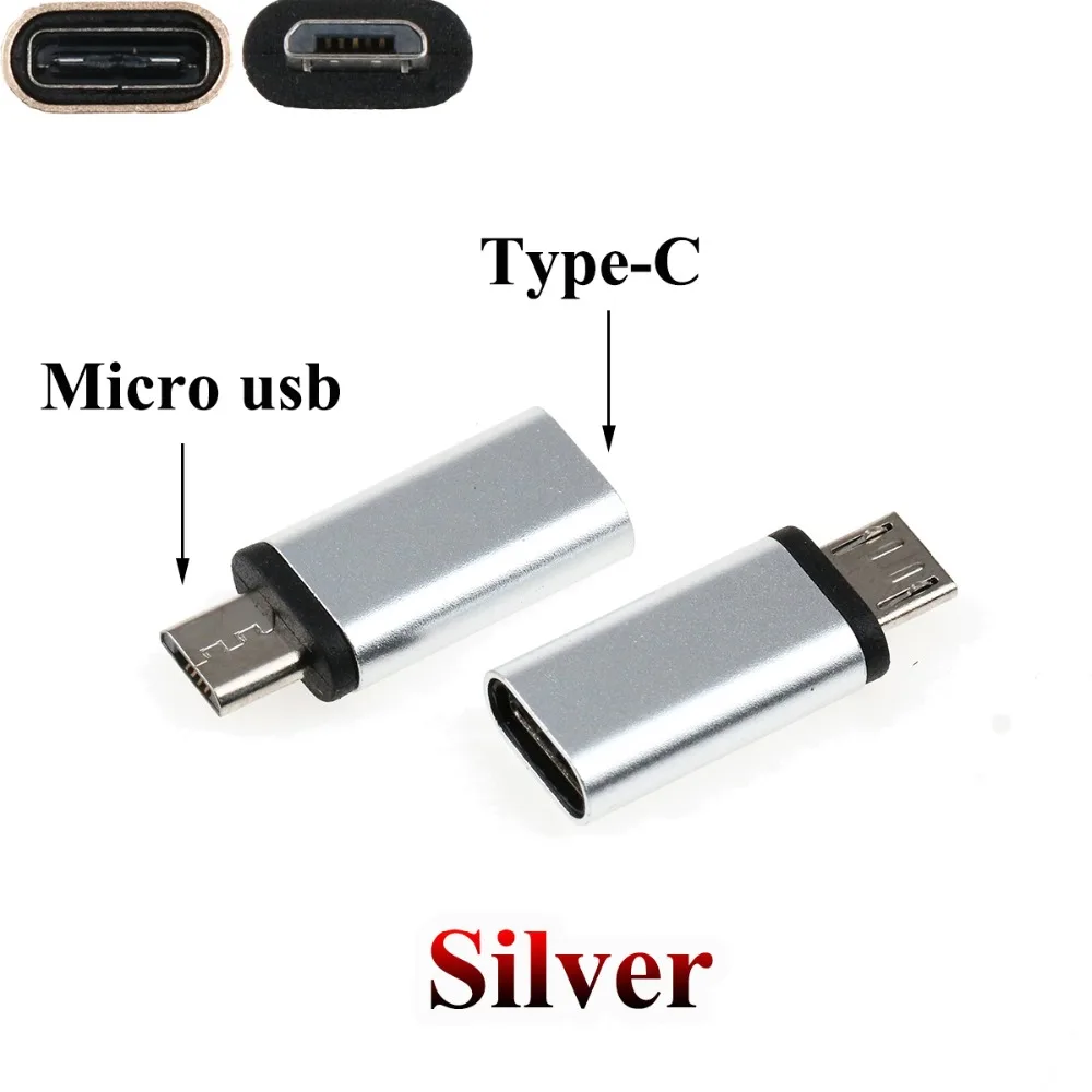 Юйси тип-c гнездовой разъем для Micro USB 2,0 Мужской USB 3,1 конвертер данных адаптер для Android для Xiaomi Mi5 для huawei тип-c