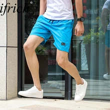 Брендовые мужские спортивные шорты для бега, шорты в уличном стиле, пляжные шорты, красные, синие купальники, 5 цветов, плюс размер 4XL