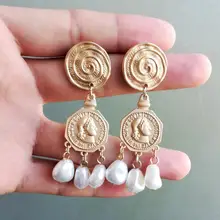 Timeless Wonder серьги-гвоздики в стиле ретро с искусственным жемчугом и кисточками, Женские Ювелирные изделия, вечерние, винтажные, потрясающие, в стиле панк, для свиданий, редкие 7472