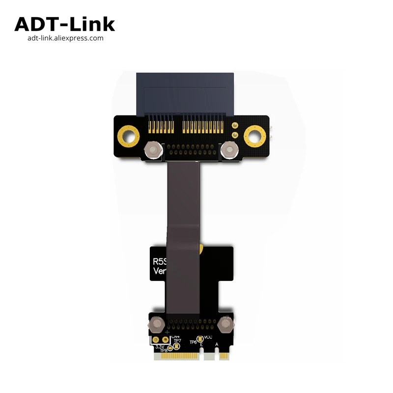 

M.2 WiFi A.E Key A+E To PCI-e 1x x1 Riser Extender Adapter Card Ribbon Gen3.0 Cable AE Key A E For PCIE 3.0 x1 x4 x16 M2 Card