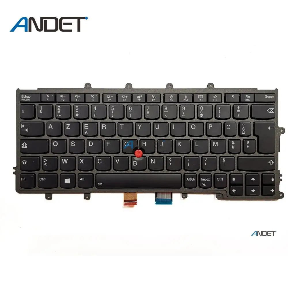 Новая Оригинальная FRA клавиатура с подсветкой для Lenovo ThinkPad X270 X260 X250 X240
