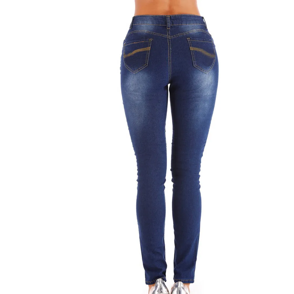 Womail джинсы женские модные однотонные прямые тонкие джинсовые брюки маленькие джинсы для бодибилдинга для женщин Прямая поставка May27