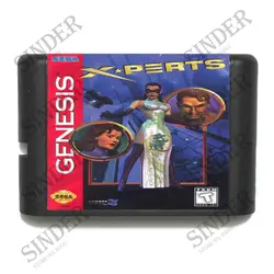 XPerts 16 бит MD игровая карта для sega Mega Drive для Genesis