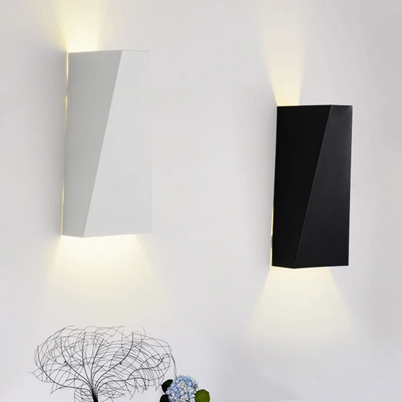 

10W wall lamp LED wall light Aluminum bedroom Bedside indoor Bedside Living Room Hallway Morden lighting decoration wall lampada