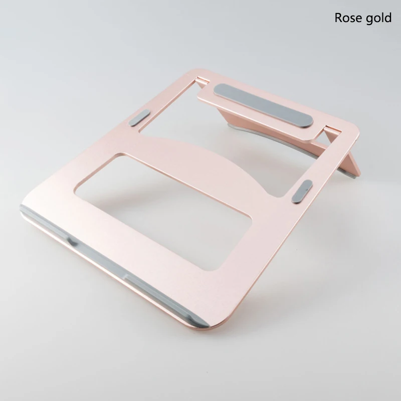Laptop Stand Aluminum Alloy Notebook Heat Reduction Holder Pad Cooling Cooler Stands Best Sale