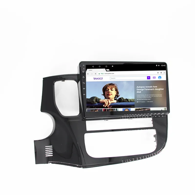 Excellent 2din Car Android8.1 gps multimedia vedio player For  Mitsubishi Outlander 2013 2014 2015 2016 2017 2018 stereo radio 6