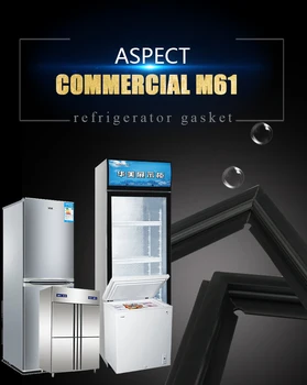 

china supplier plastic extrusion profile magnetic pvc/u door seal for refrigerator door