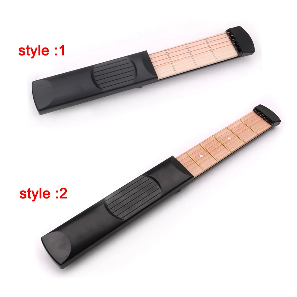 

Hot Selling Portable Pocket Acoustic Guitar Practice Tool Chord Trainer 4/6 Fret Model for Beginner