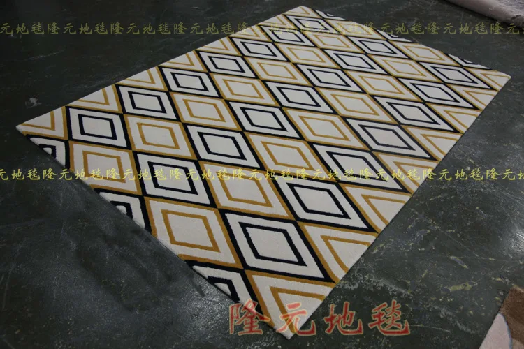 Последняя европейская мода Ковры, гостиная Спальня Ковры, хроматические полоса акрил Ковры