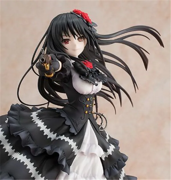 23 см Fantasia DATE A LIVE Tokisaki Kurumi фигурка игрушки кукла Рождественский подарок с коробкой