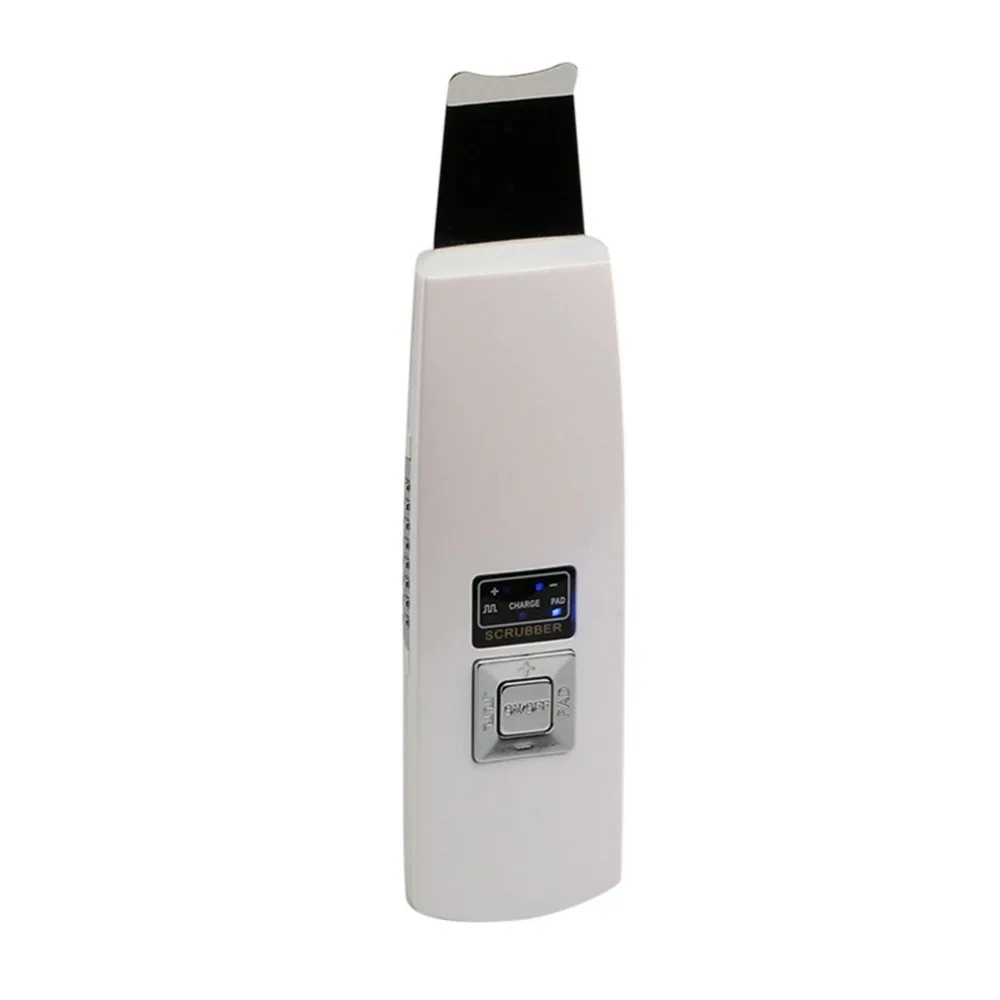 

Rechargeable Ultrasonic Deep Cleaning Ion Skin Scrubber Facial Skin Cleaner Face Skin Peeling Massager Facial Cleaner Scrubber