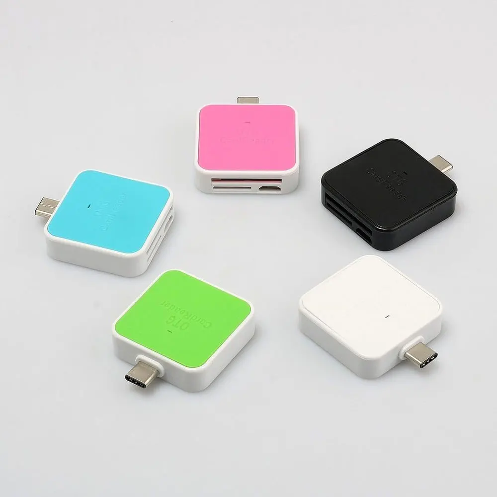 USB3.1 Тип C OTG адаптер + Micro SD Card Reader для samsung Galaxy S7 S8 S8 +