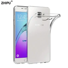 Funda para Samsung Galaxy A3 A5 A7 2016 TPU silicona transparente parachoques funda para Samsung suave A5 A510 A710 parte posterior transparente