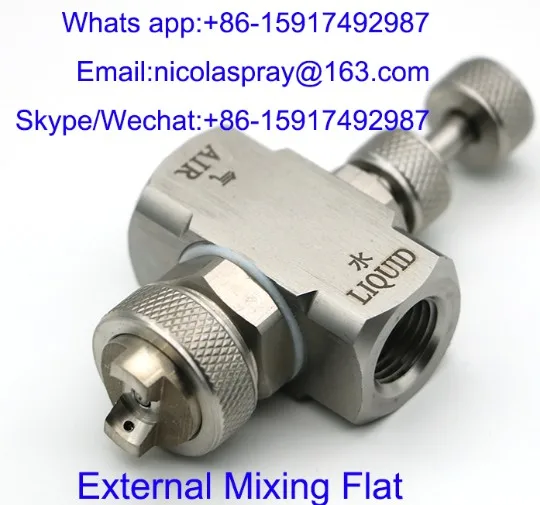 1/" распылитель воздуха из нержавеющей стали, регулируемая ...