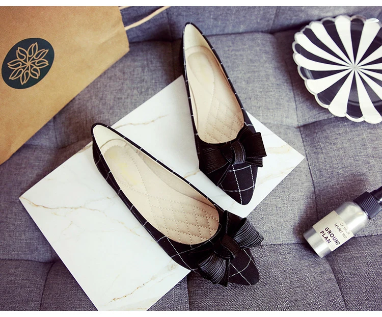 MAIERNISI/Женская обувь на плоской подошве; классические повседневные лоферы; женские слипоны; женские мокасины на плоской подошве; женская обувь с бантом-бабочкой; большие размеры 43
