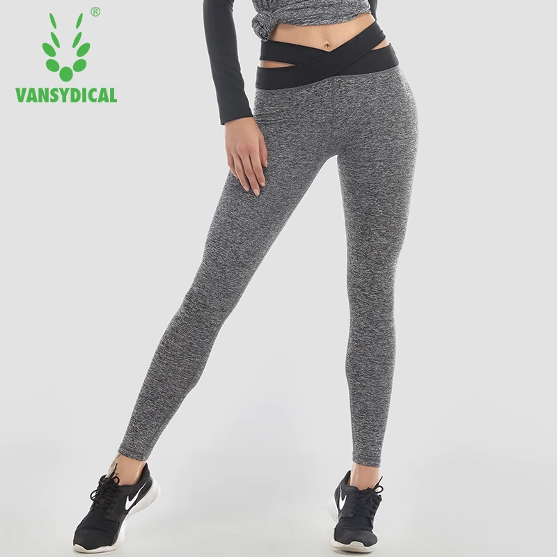 VANSYDICAL Fitness Autumn And Winter Sports Pants Quick Drying Training