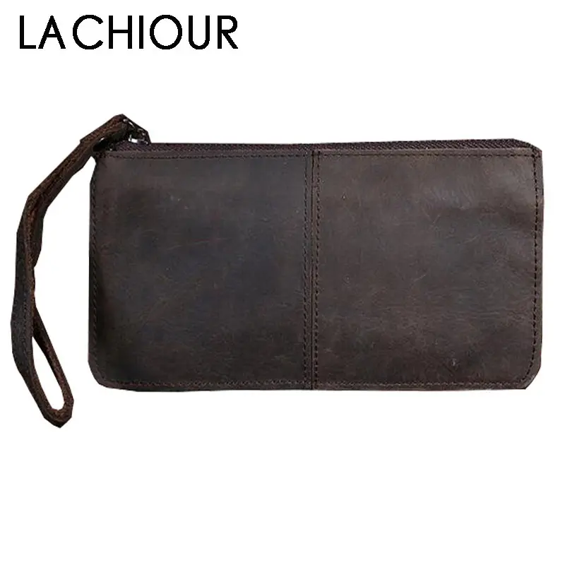 

2017 Luxury Male Leather Purse Men's Clutch Wallets Handy Male Bags Business Carteras Mujer Wallets Men Brown Dollar Price