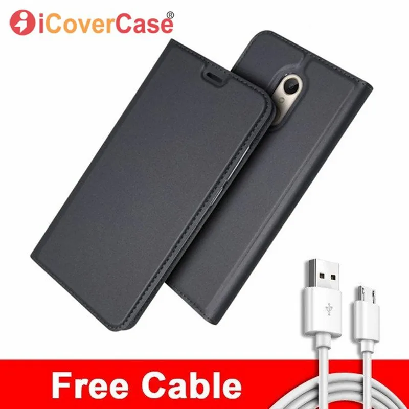 Wallet Cover For Xiaomi Redmi 5 Flip Elegant Leather Phone Case For Redmi5 Plus Magnet Silicon Book Coque Hoesje Etui Free Cable