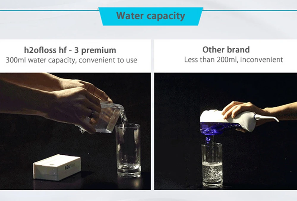 h2ofloss hf - 3 premium Oral Irrigator Teeth Cleaning Machine