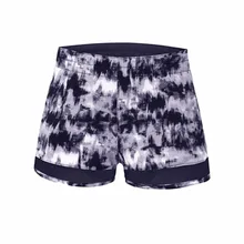 Профессиональные двухслойные шорты для бега для спорта на открытом воздухе женские шорты для фитнеса шорты для йоги для тренировок спортивные шорты для бега