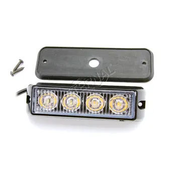 

free shipping 10pcs 4W led strobe light coloreful multi-functions for car mortorcycle trucks