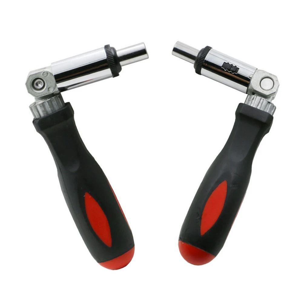 

Portable 1/4 Inch Hex Left/ Right 180 Degree Rotating Ratchet Screwdriver Drive Tackle Tool CLH@8