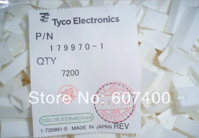 179970-1 CONN RCPT HOUSING 1POS STR .250 AMP/TE/TYCO Connectors terminals housings 100% New and original parts