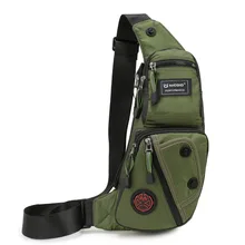 Новая модная мужская сумка на плечо, мужские холщовые сумки-мессенджеры, повседневная дорожная военная сумка