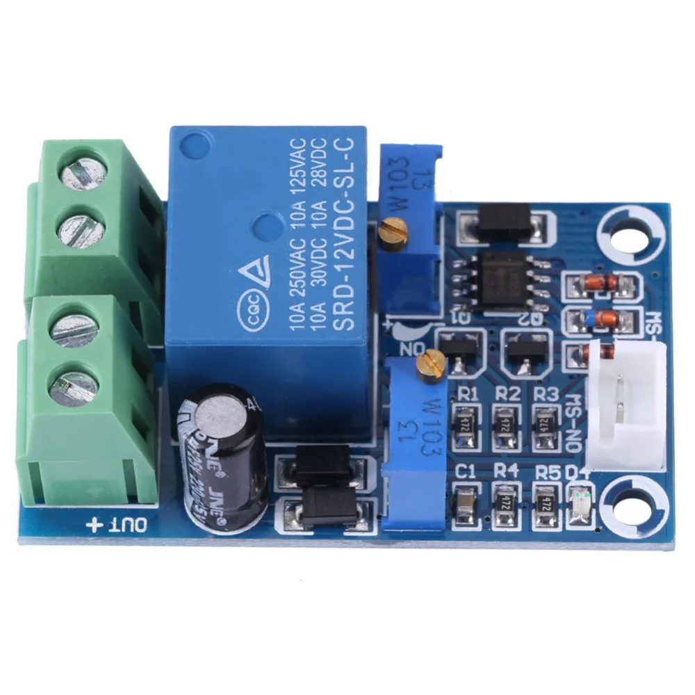 

12V Undervoltage Switch Undervoltage Protection Board Battery Low Voltage Cut off Automatic Switch On Recovery Protection Module