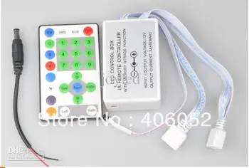 

Wholesale - RGB DC5v 12V IR 25 Keys led running strip controller 4set/lot